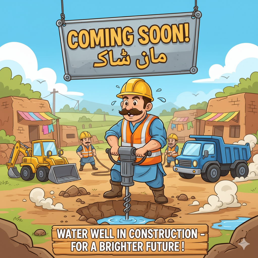 Coming Soon - Water Well in Construction